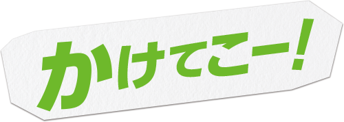かけてこー!