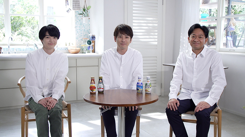 二宮和也さん、西畑大吾さん、城島茂さん